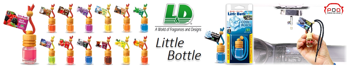 Little Bottle - závěsné vůně do auta v lahvičce od LD Aromaticos